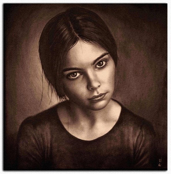 Portrait junge Frau
